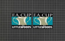 FA Cup LITTLEWOODS Patches