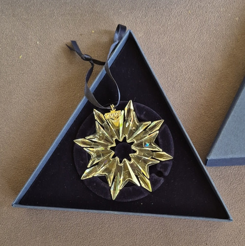 Swarovski 2003 christmas gold - 2003,