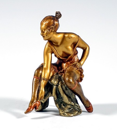 Erotic vienna bronze - figur, of