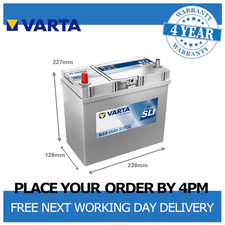 Varta B33 Car Battery 12V