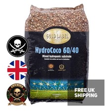 GOLD LABEL HydroCoco Coir 60/40 Mix Coco Clay Pebbles Hydroponics