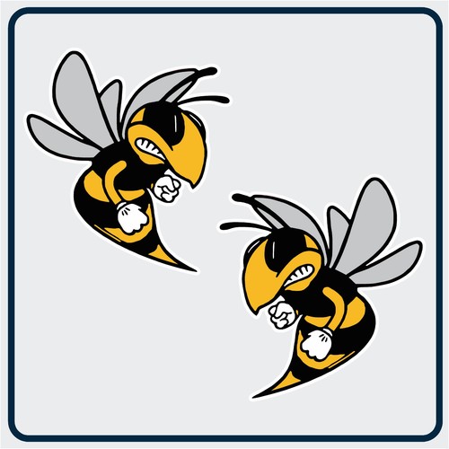 Wasp vinyl stickers decals - stickers,