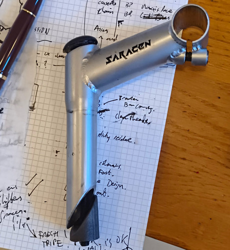 Saracen quill stem 100mm - saracen,