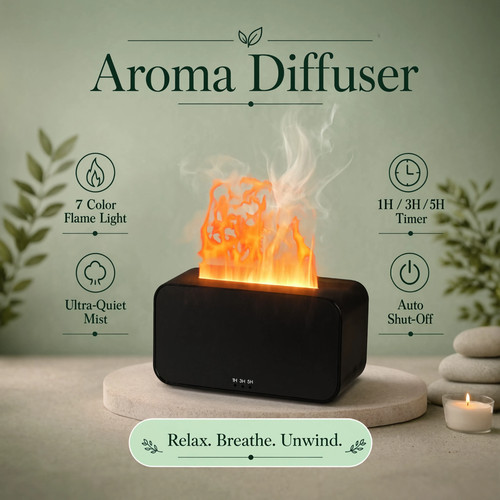 Essential oil aroma diffuser - essential,