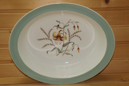Wedgwood tiger lily oval - tiger,