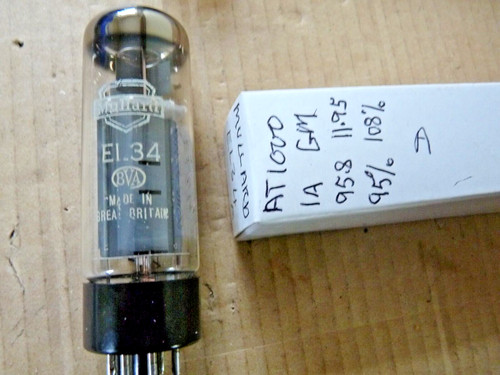 Mullard el34 nos valve - ,
