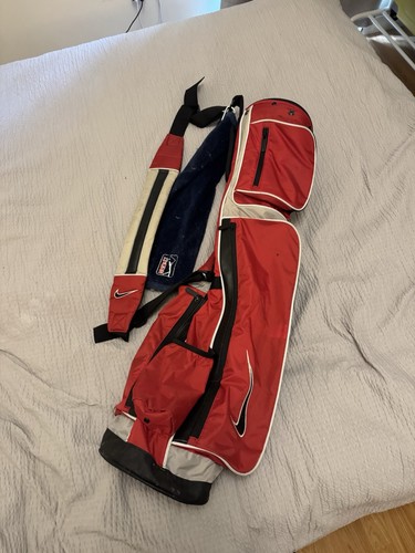 Vintage nike golf bag with - golf,