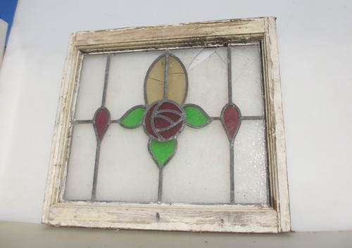 Antique stained glass - antique,