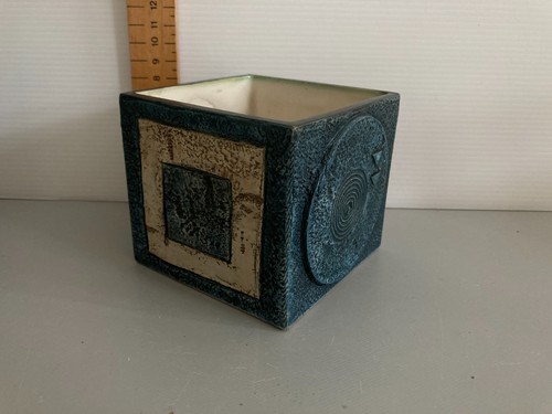 Troika pottery cube pot - cube,