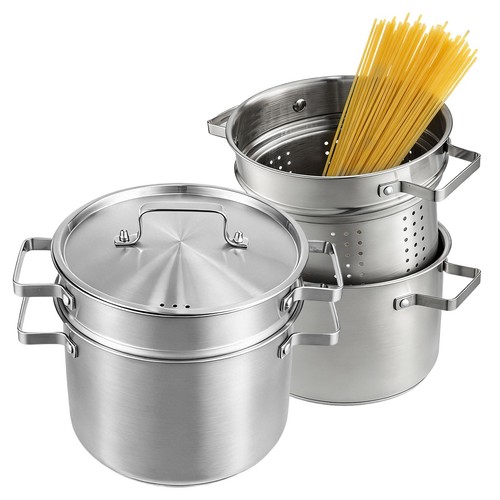 Aluminium double boiler pan - double,