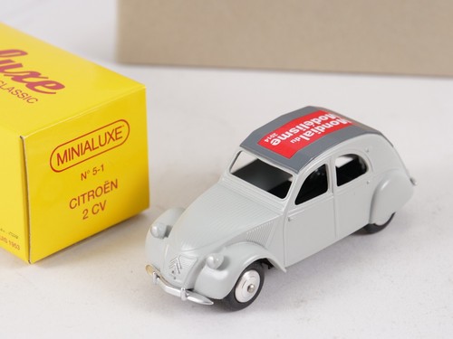 Minialuxe 1 citroën 2cv - 5-1,