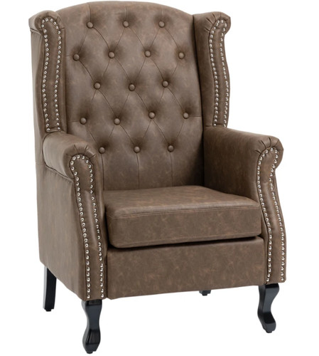 Chesterfield style wing back - wing,