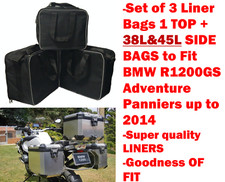 PANNIER LINER BAGS INNER BAGS SIDE &TOP BAGS FOR BMW R1200GSA &F800GSA ADVENTURE