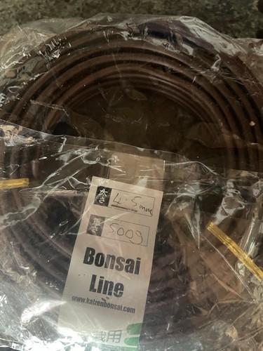 Bonsai wire brown aluminium - bonsai,