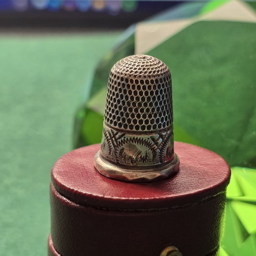 Antique sterling silver - silver, sewing
