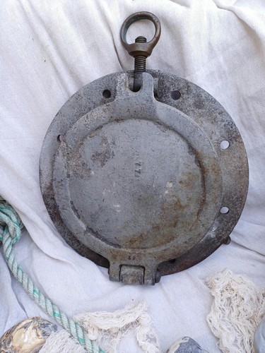 Antique brass ships - brass,