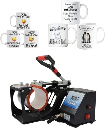 Mug heat press - press, sublimation