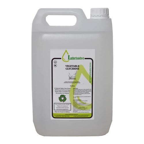 Litres vegetable glycerine - 5,
