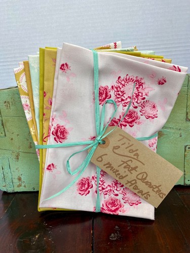 Tilda floral fat quarter - fat,