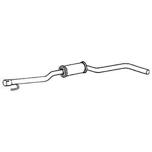 Klarius centre exhaust - klarius,