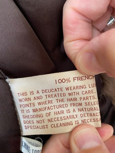 Real fur jacket - real,