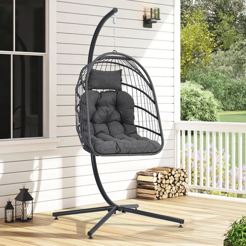 Rattan swing egg chair - egg, garden