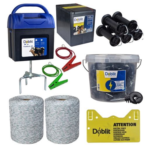 Electric fencing kit - fencing,