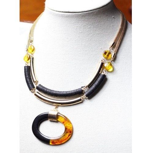 Gold layered chain - chain, multicolor