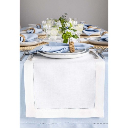 Linen table runner for dining - table,