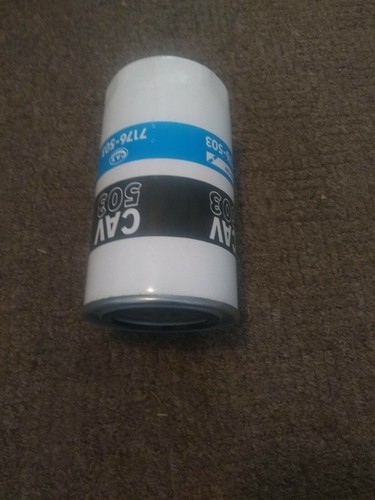 New fuel filter - erf, b