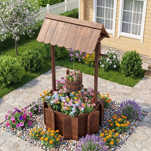 Outdoor wishing well - wishing,