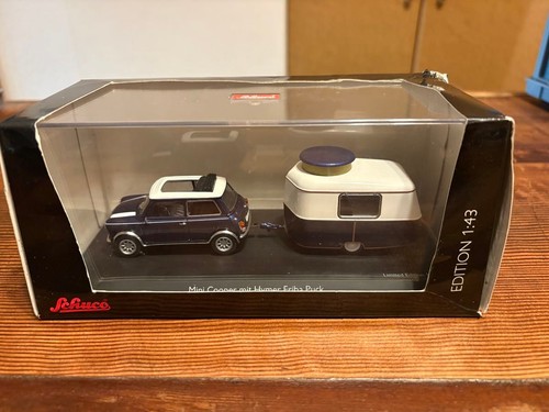 Schuco mini cooper mit - mini, hymer