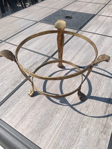 Vintage solid brass - solid, plant