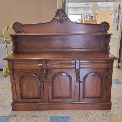 Mahogany chiffonier sideboard - mahogany,