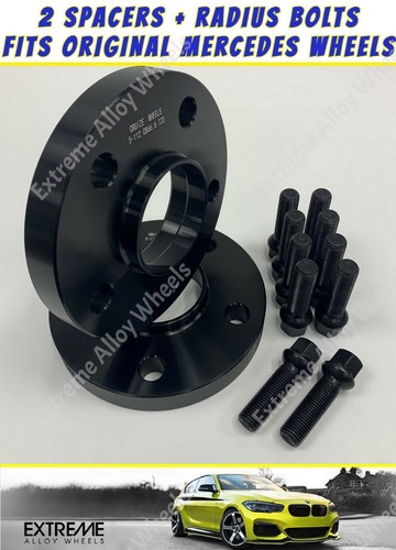 Black wheel spacers 10mm for - 10mm,