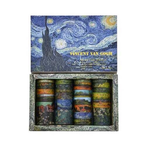 Van gogh washi tape set - van,