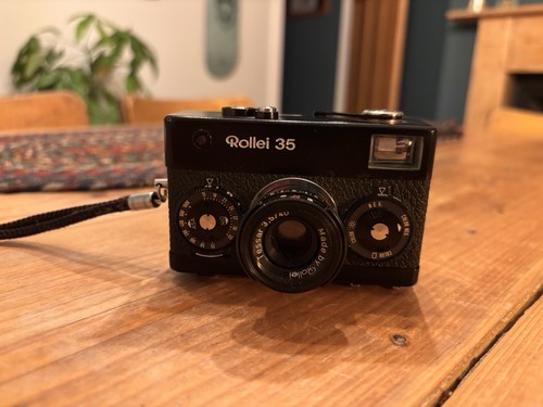 Black rollei camera - black, 35