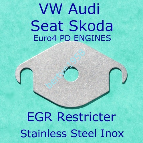Egr valve restricter plate - plate, vw