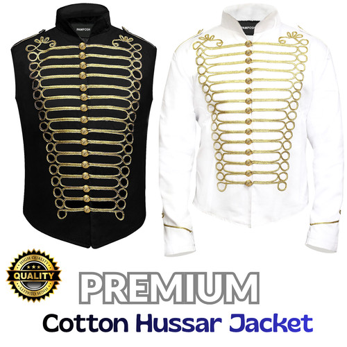Mens hussar jacket - , steampunk
