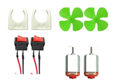 Carbon motor kit 5 3v - carbon,