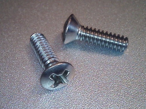 Stainless steel grip screws - steel,