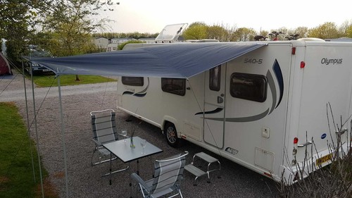 Caravan sun canopy awning - awning, by