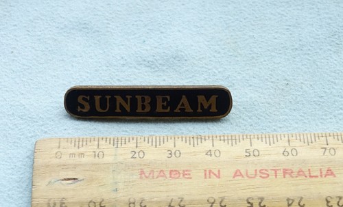 Sunbeam enamel - sunbeam, (british)