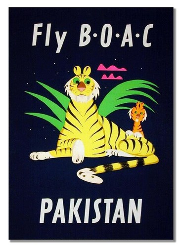 Boac pakistan vintage - boac,