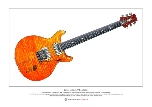 Carlos santana prs - santana’s,