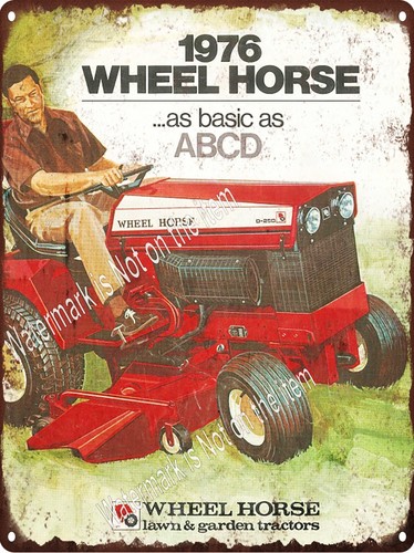 1976 wheel horse lawn garden - wheel,