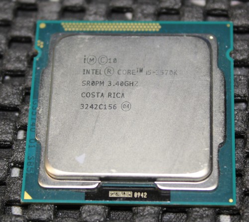 Intel core 3570k 40ghz - i5, 3.40ghz