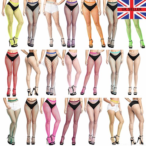 Womens coloured fishnet dance - womens,
