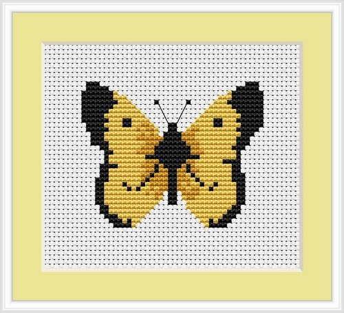 Butterfly counted cross stitch - butterfly,