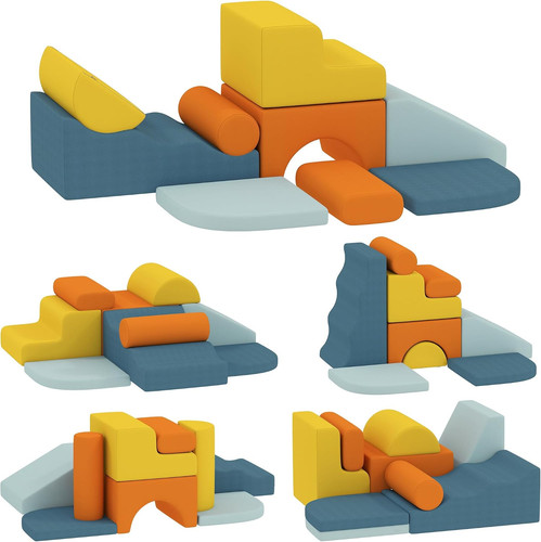 Piece soft play set - soft, set,